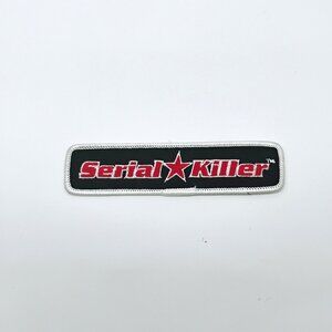Serial Killer Streetwear Iron On Patch Rare Vintage 1990's Skate Company